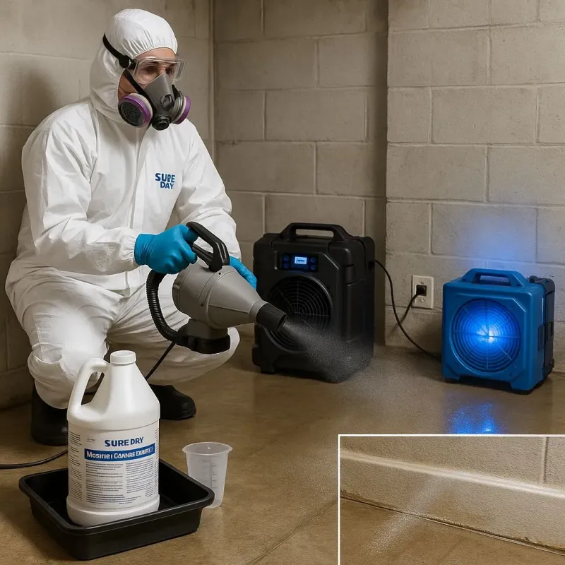 Sanitization and Odor Removal process in Piperton, TN