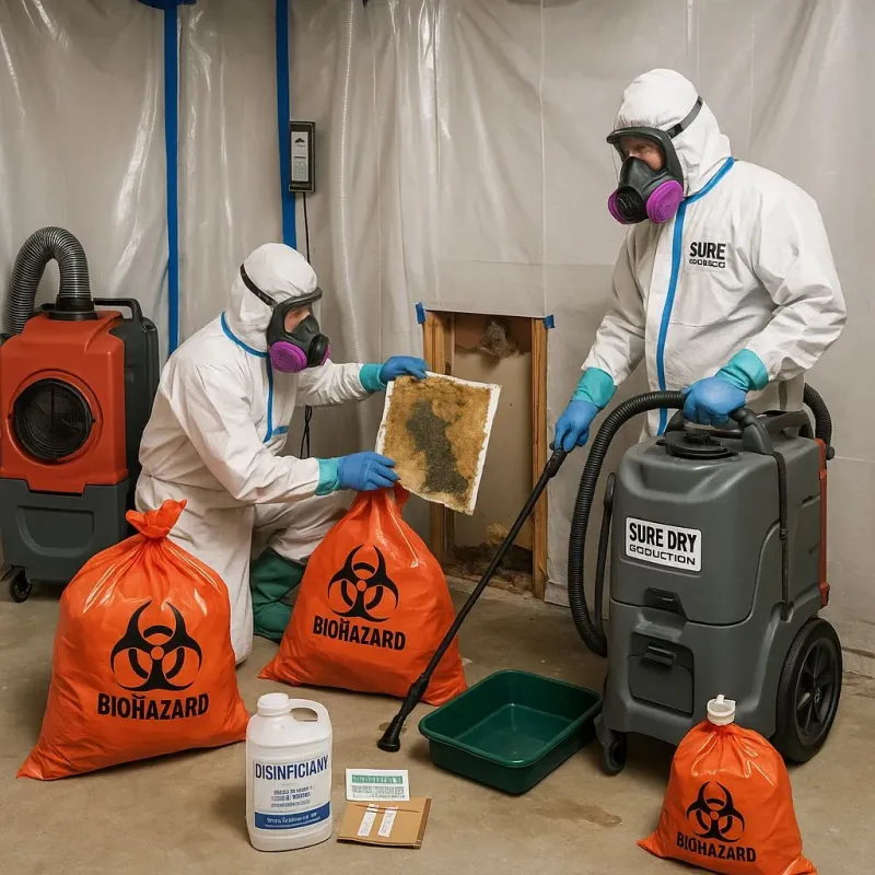 Contaminated Water Handling Protocols process in Piperton, TN