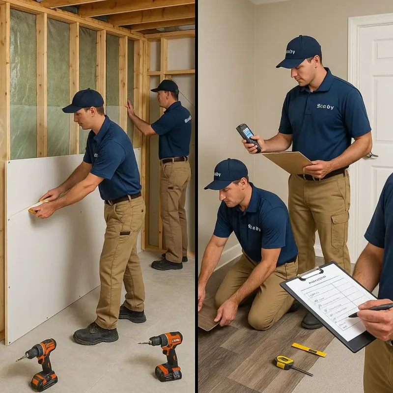 Repairs and Reconstruction process in Piperton, TN